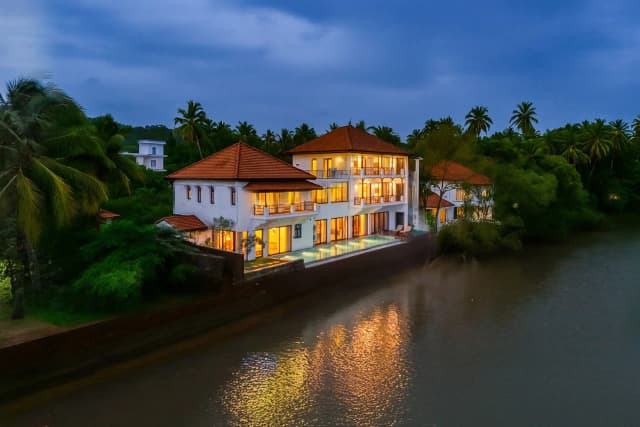 Villa Fleuve | 6-BHK Getaway By the River With Infinity Pool, Lift & Bar Lounge, 2
