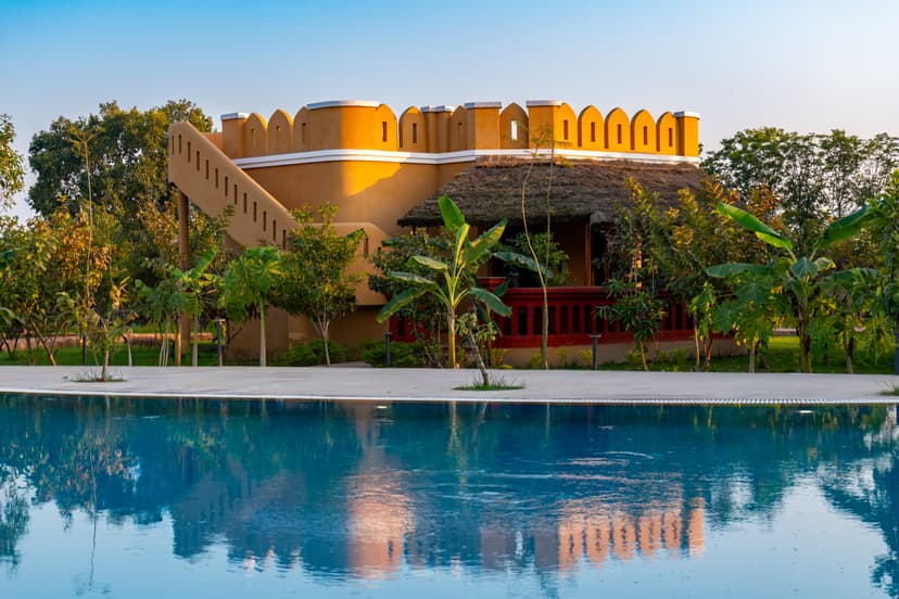Aanandam Villas and Resort | Pet-friendly Cottage With Shared Pool, Patio, Restaurant & Garden
