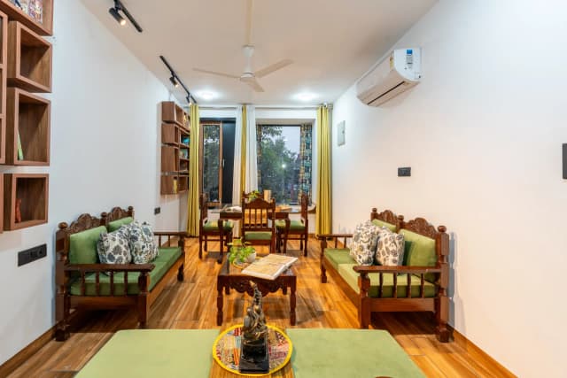 Ramalaya - 8 - BHK Getaway With Serene Courtyard & a Lush Garden, 3