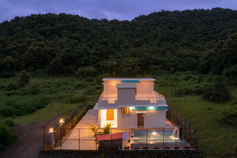 The Fernstead | Hillview 4-BHK Villa With Private Pool & Terrace; Near Major Beaches