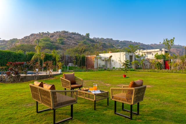 Prassanam Vatika | 2-BHK Hillside Villa with Private Pool & Expansive 1-Acre Garden, 5