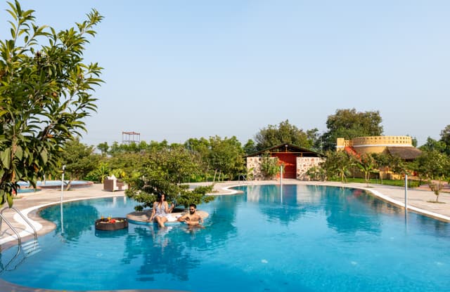 Aanandam Villas and Resort | Pet-friendly Standard Room With Shared Pool, Restaurant & Garden, 3