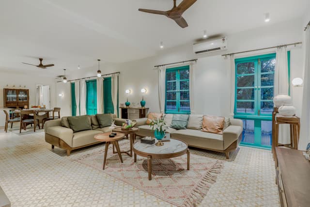 Casa Lotus | 3-BHK Villa with Private Pool, Cosy Nook, Balconies; in a Gated Complex, 4