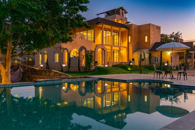 Tuscan Villa | 5-BHK Pet-Friendly Retreat with Private Pool and Garden, 2