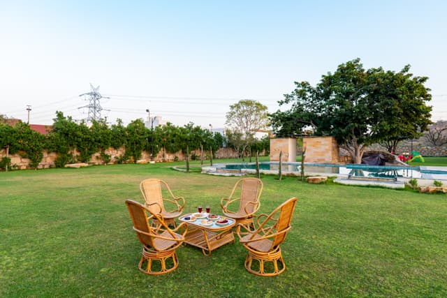 Tuscan Villa | 5-BHK Pet-Friendly Retreat with Private Pool and Garden, 4