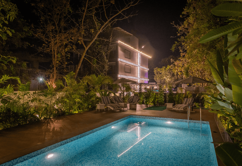 Goan Bliss Deluxe Room | Boutique Resort Stay Near Varca & Benaulim Beaches with Pool, Restro & Library