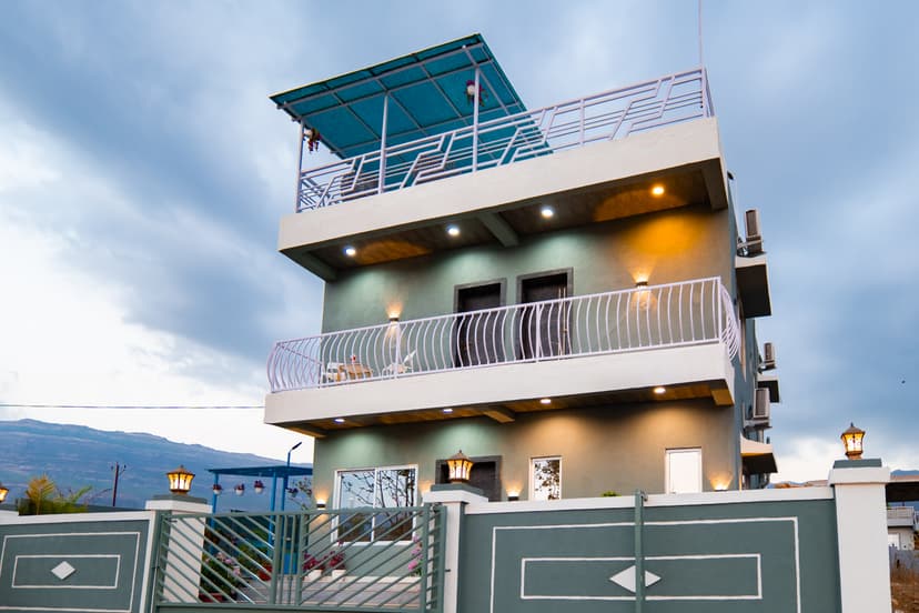 Soulskape Villa | 4-BHK With Private Pool, Sit Out, Terrace and Garden | Close to Sahyadri Waterfall