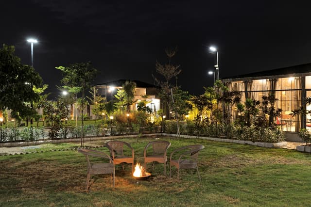 Navkar Villa | 2-BHK Villa with Private Indoor Pool, Steam Room, Landscaped Lawns & Garden Pergola, 2
