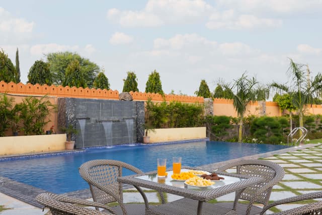 Amaya Farms | 5-BHK Farm Villa with Two Private Pools, Games Room, Balcony & Expansive Garden, 3