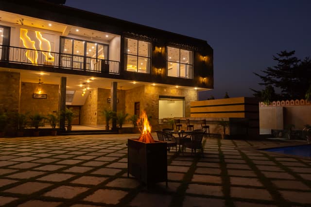 Amaya Farms | 5-BHK Farm Villa with Two Private Pools, Games Room, Balcony & Expansive Garden, 2