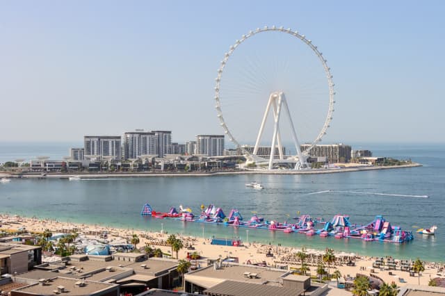 Upgraded 1B with Beach Access and Ain Dubai Views, 4