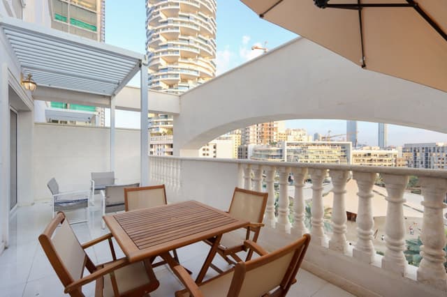 Modern 1BR Oasis with Stunning Terrace, JVC, 3
