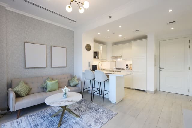 Homey 1B with Spacious Terrace in JVC, 2