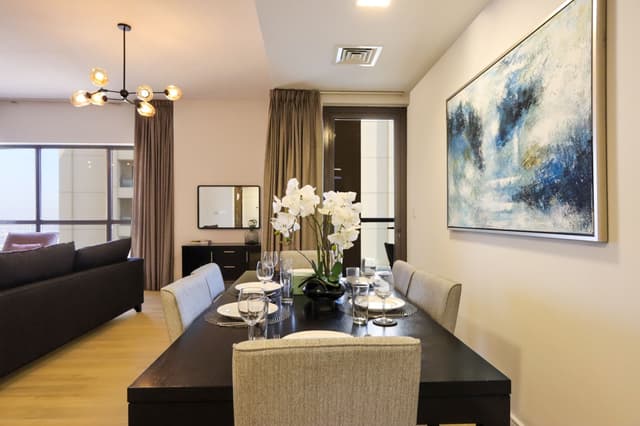 Modern 2BR in Shams | Marina Views & Near Beach, 5