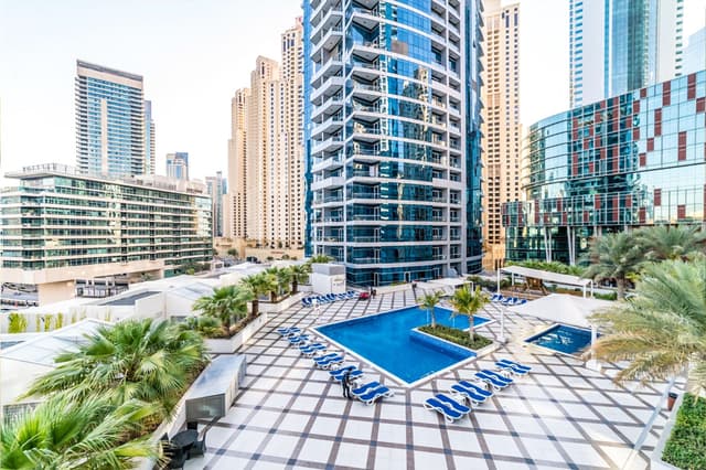 Upgraded Apt | Walk to JBR Beach | Spacious Balcony, 3