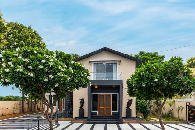 JP Farm | 6 BHK Pet-Friendly Farmhouse With Private Pool, Landscaped Lawn, Gaming Room & Patio, 2