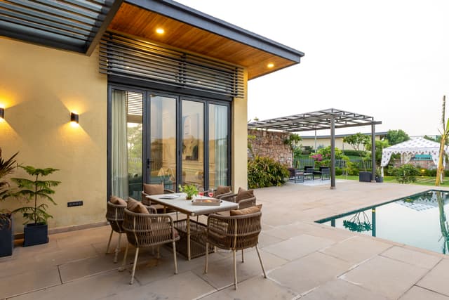 24 Carat | 4-BHK Villa with Private Pool, Cabana, Garden, Gazebo & Open-Air Dining, 3