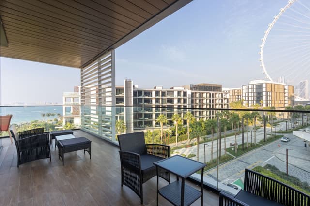 Bluewaters 2B | Iconic Ain Dubai and Sea View, 3