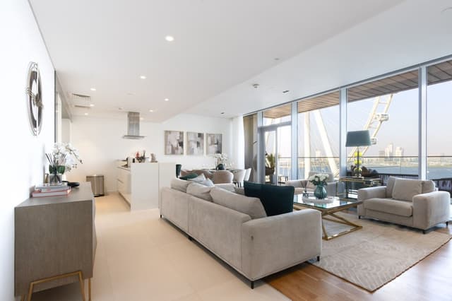 Luxury 2BR with Sea, Ain Dubai & Skyline Views, 2