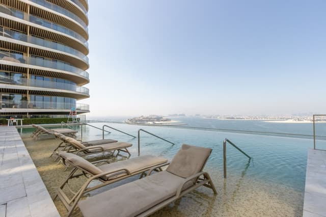 Designer 1BR at Emaar Beachfront | Beach Access, 3