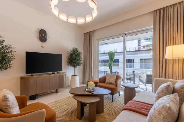 Designer 1BR at Emaar Beachfront | Beach Access, 2