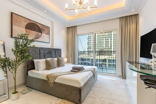 Chic Studio with Pool & Jacuzzi | Arjan Dubai, 2