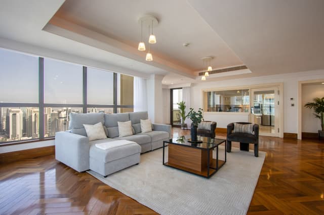 Sky-High Duplex Penthouse | Marina & Sea Views, 2