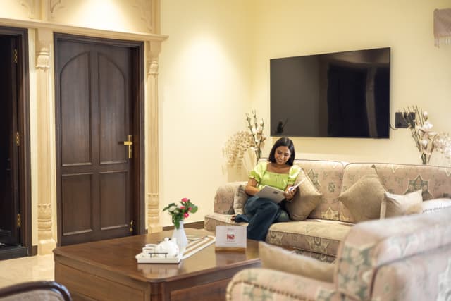 Royal Pavilion | 3 BHK Heritage Villa with Private Pool, Home Theatre, Games Room, Gym & Sprawling Lawn, 4