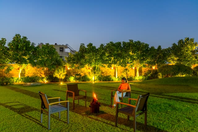Chez Nandani | 5 BHK Mediterranean-Style Farm House With Private Outdoor Heated Pool, Theater, Bar And Garden Area, 4