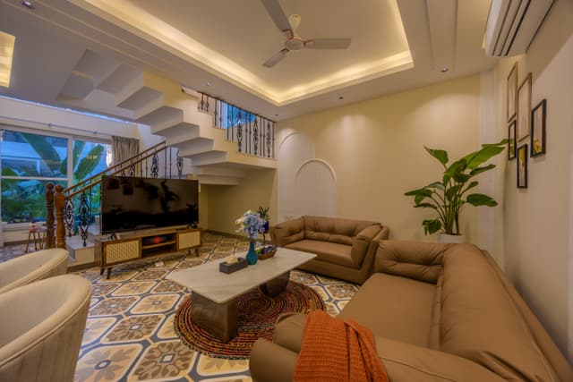 Mistwood Villa | Serene 4 BHK Retreat with Private Pool, Terrace Lounge, Elegant Living Spaces & Outdoor Seating, 4