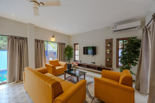 Casa Vilson |  3-BHK Villa With Private Pool, Indoor Bar, Bathtub and Courtyard , 5