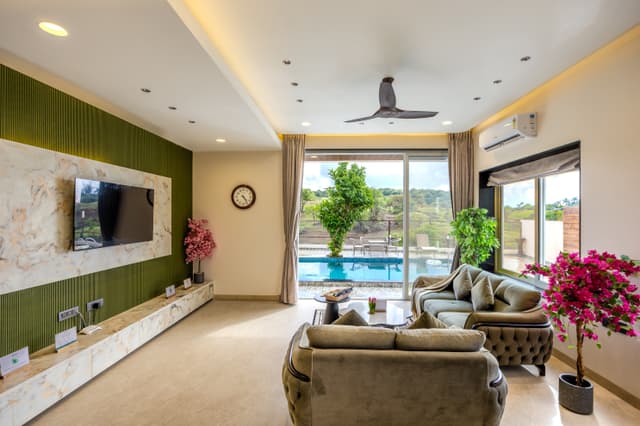 RK Villa | 4-BHK Hideaway with Private Pool, Sit-Out & 360° Panoramic Views, Close to Korigad Fort, 4