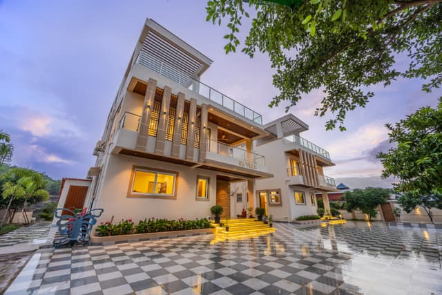 SK Villa | 4-BHK Retreat with Private Pool, Sit-Out & 360° Panoramic Views, Near Korigad Fort, 2