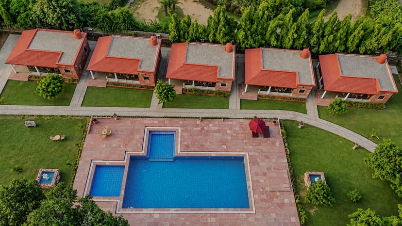 Khazanaa Farms | 1- Room Cottage, Pet-friendly With Shared Garden & Swimming Pool