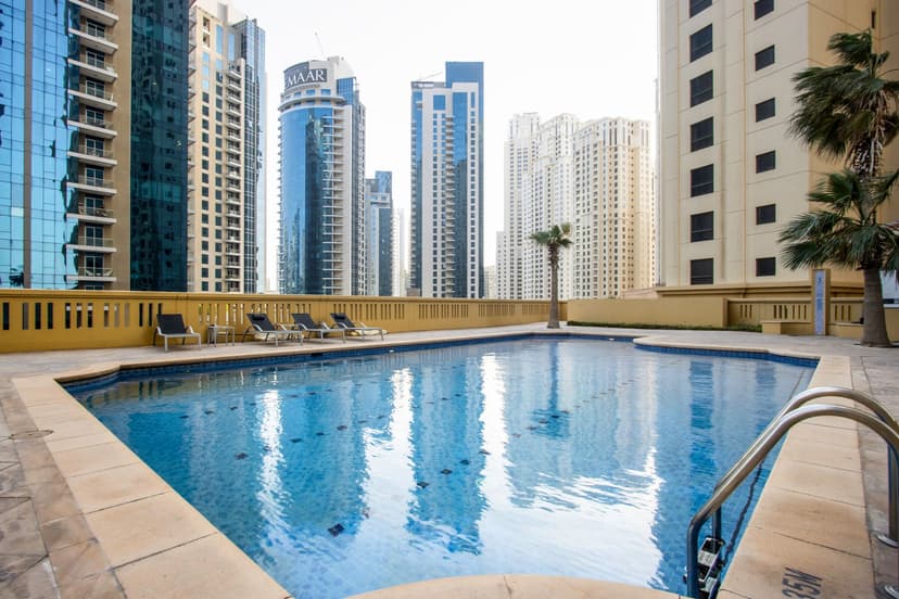 4BR + Maid | Sea & Ain Dubai Views | Rimal JBR
