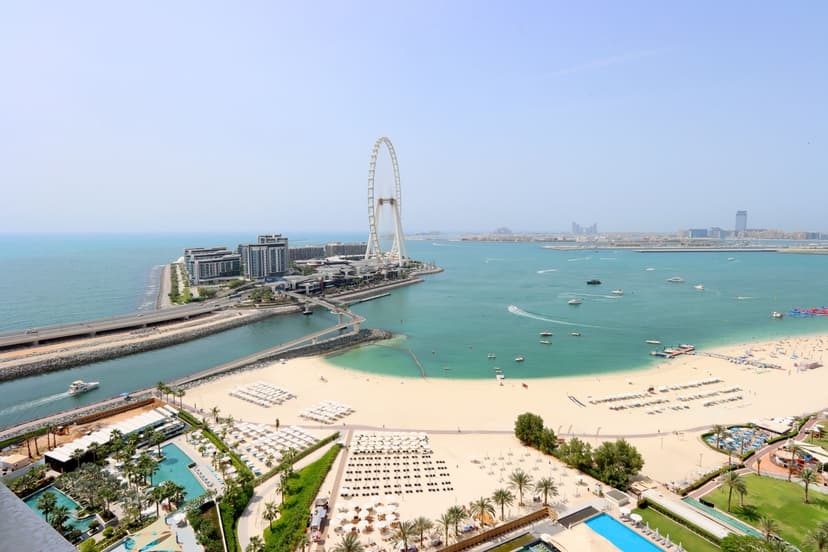 3BR at Address JBR with Sea & Ain Dubai Views