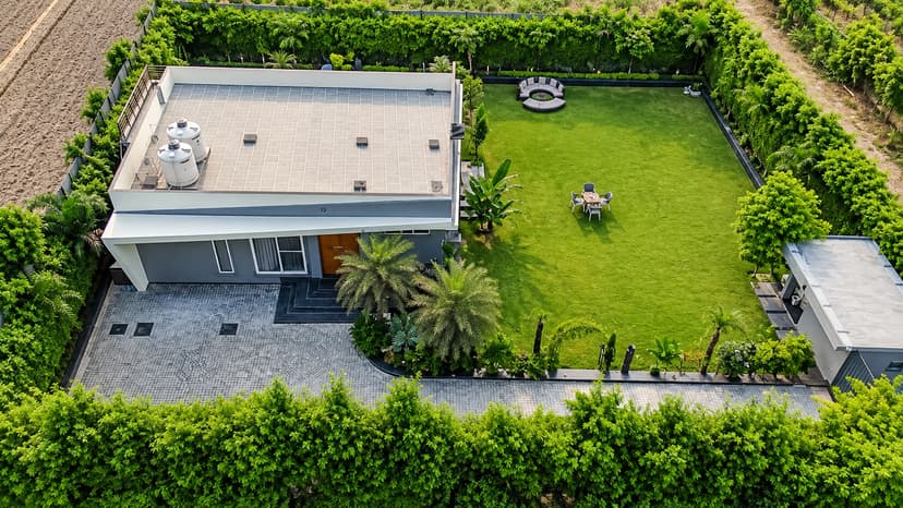 Aarisha Villa | 3 BHK Villa With Private Pool, Egg Swings, Expansive Lawn & Alfresco Seating