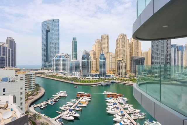 Studio in Dubai Marina with Scenic Views, 4