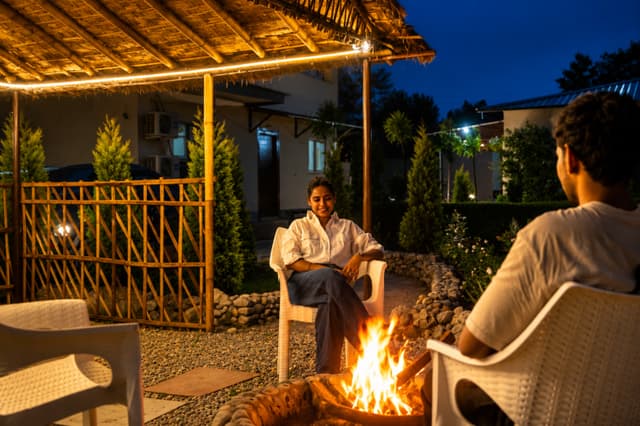 Puvalgarh Farms Thistle | Cottage-style Suite with Shared, Pool, Dining, Garden & Outdoor Sit-out | Near Sitabani Gate, 4