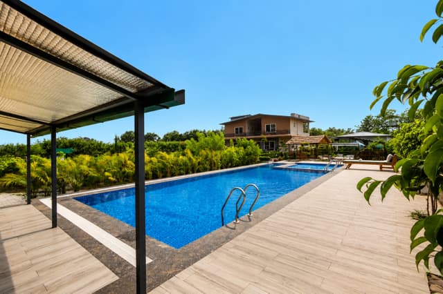 Puvalgarh Farms Thistle | Cottage-style Suite with Shared, Pool, Dining, Garden & Outdoor Sit-out | Near Sitabani Gate, 3