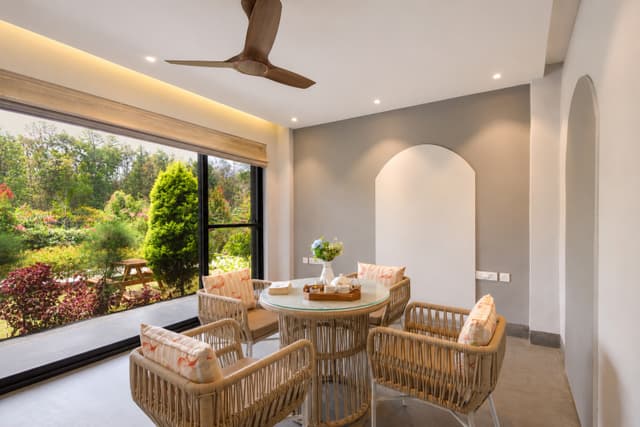 Aranya Library Maison | 6-BHK Villa With kid’s room, Private Pool, Reading Lounge, Common Lounge & Garden With Forest Views, 4