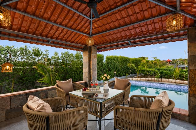 Royal Green Farm | Pet-friendly 2-BHK Countryside Farmhouse with Private Pool, Gazebo and 1-Acre Garden, 5