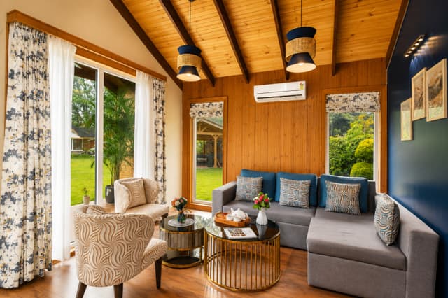 Alora in the Hills | Two 1- BHKs and a 2-BHK with Jacuzzi, Garden, Pergola Lounge & TT Table | Pet-friendly, 3