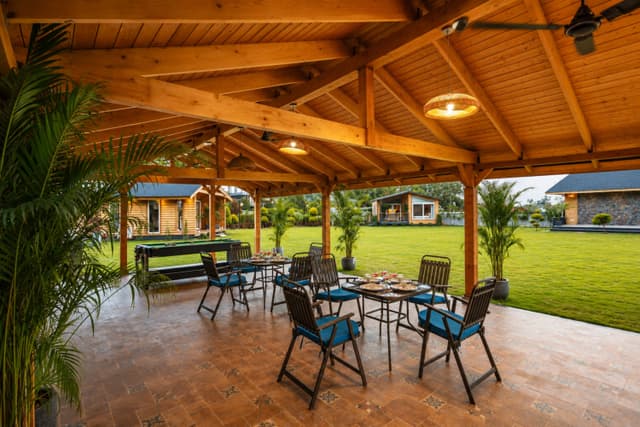 Alora in the Hills-Cloudveil | Pet-friendly 2-BHK with Shared Garden, Pergola Lounge, & TT Table, 4