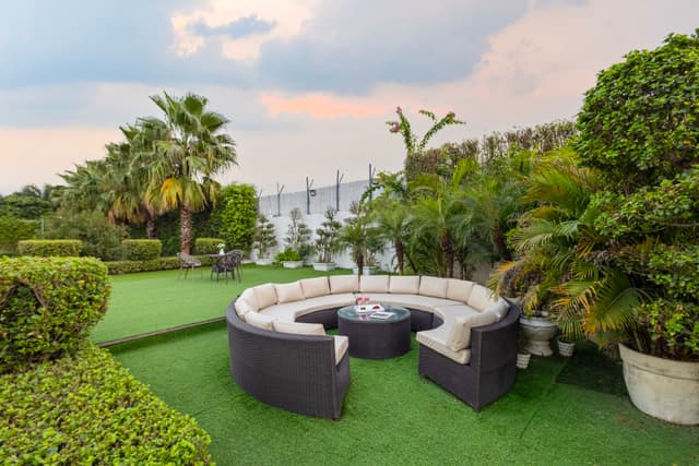 Madhuram Farm | 4 BHK Farmhouse with Private Pool, Half-Acre Lawn, Garden Lounge & Entertainment Room, 4
