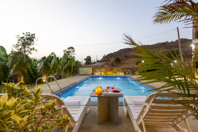 The Monolith | 4 BHK Villa with Private Pool & Garden Lounge in Udaipur, 3