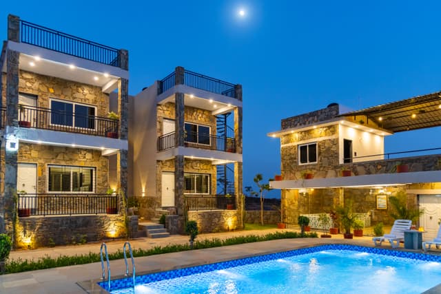 The Monolith | 4 BHK Villa with Private Pool & Garden Lounge in Udaipur, 2