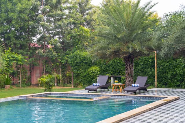 Aroma Green | 4 BHK Pet-Friendly Farmhouse With Private Pool, Landscaped Garden, Adventure Zone & Alfresco Dining, 3