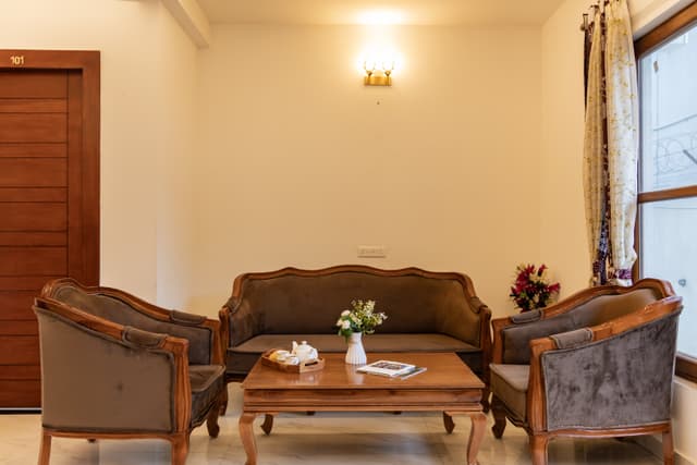 Key Shree Bhawan | Elegant 1 BHK Hill Home With Balcony, Terrace & Landscaped Garden, 2