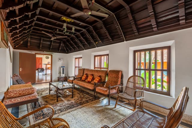 Mangaly Heritage | 270-Year-Old 3 BHK Authentic Kerala Heritage Villa with Courtyard & Garden , 3